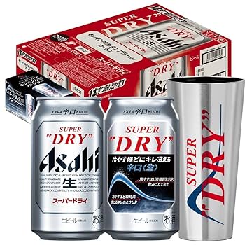 Amazon.co.jp: 【キンキン冷感タンブラー付きカートン】アサヒ